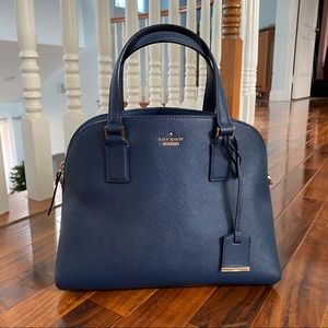 Kate Spade Cameron Lottie Twighlight Navy Blue Bag